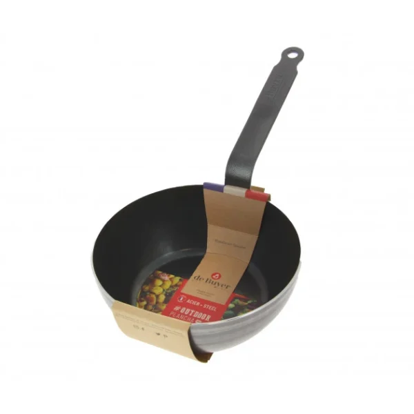 Sauteuse Paysanne Tôle Bleue Ø 20 Cm Outdoor De Buyer boutique pas cher 3