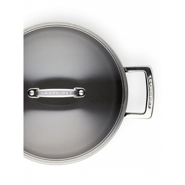 Authenticité garantie Sauteuse Provençale 24 Cm Anti-Adhérente Avec Couvercle Les Forgées Le Creuset 3
