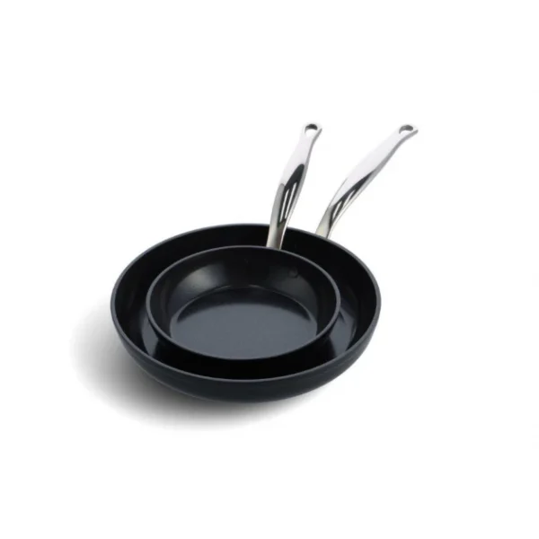 Set de 2 Poêles 20 et 28 cm collection BARCELONA PRO GreenPan soldes ligne 1