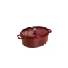 STAUB Cocotte Fonte Ovale 33 Cm Grenadine Majolique 6,7 L mode 13