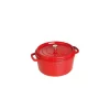 meilleur cadeau STAUB Cocotte Fonte Ronde 18 Cm Rouge Cerise 1,7 L 8