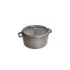 achat STAUB Cocotte Fonte Ronde 22 Cm Gris Graphite 2,6 L 8