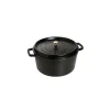 Couleurs variées STAUB Cocotte Fonte Ronde 26 cm Noir Mat 5,2 L 8
