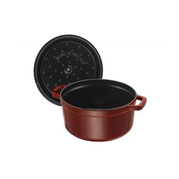 STAUB Cocotte Fonte Ronde 28 cm Grenadine Majolique 6,7 L dernière tendance 5