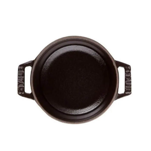 STAUB Cocotte Fonte Ronde 28 cm Noir Mat 6,7 L Nouvelle Collection 3