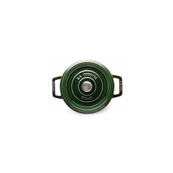 STAUB Cocotte Fonte Ronde 28 cm Vert Basilic Majolique 6,7 L a Prix Discount 3