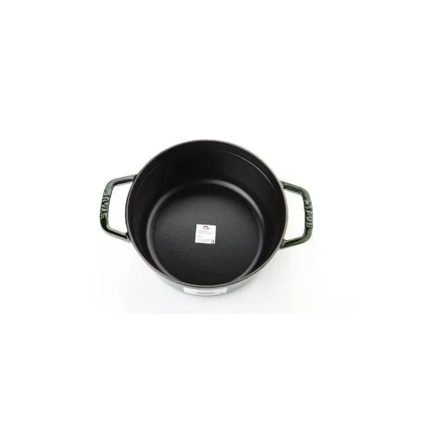 STAUB Cocotte Fonte Ronde 28 cm Vert Basilic Majolique 6,7 L a Prix Discount 5