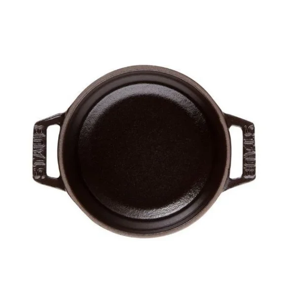 à prix imbattables STAUB Cocotte Fonte Ronde 30 Cm Noir Mat 8,35 L 3