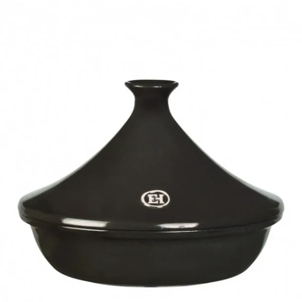 Plat à Tajine En Céramique Ø 27 Cm Fusain Emile Henry en ligne 1