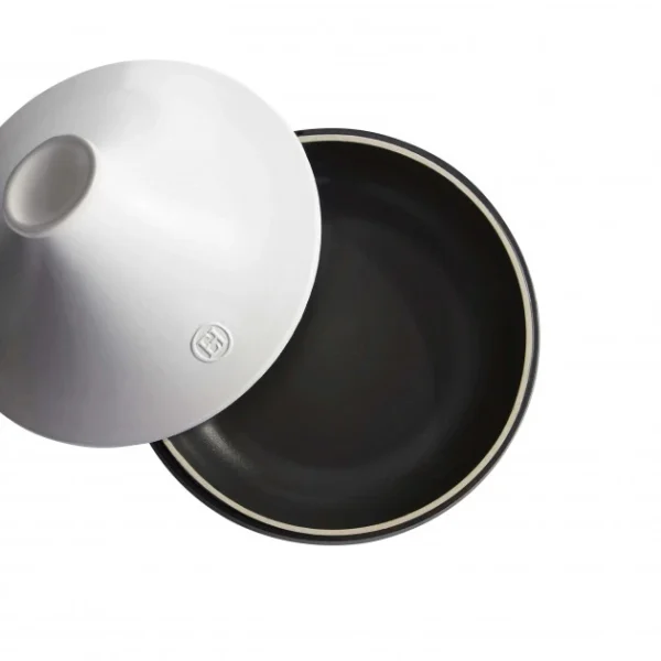 Meilleur Prix Plat à Tajine En Céramique 27,5 Cm Blanc Ardoise Delight Emile Henry 4
