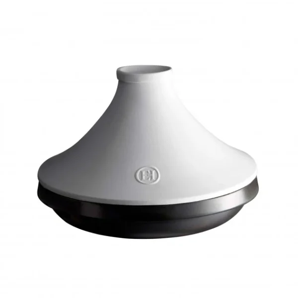 Meilleur Prix Plat à Tajine En Céramique 27,5 Cm Blanc Ardoise Delight Emile Henry 1