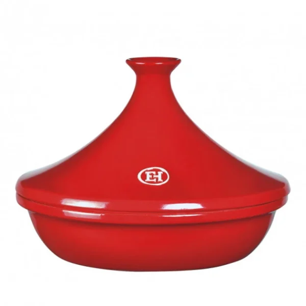 magasin paris Plat à Tajine En Céramique 32 Cm Grand Cru (rouge) Emile Henry 1