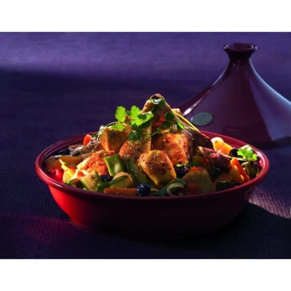 site pas cher Plat à Tajine En Céramique Fusain (Noir) Emile Henry 32 Cm 3