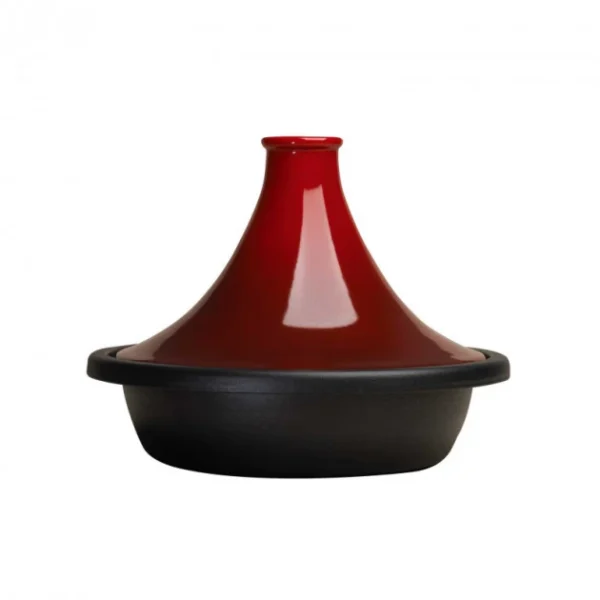 Plat à Tajine En Fonte 35 Cm Cerise Le Creuset Acheter Maintenant 1
