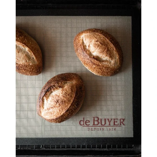 Nouvelle tendance Toile De Cuisson Silicone Spéciale Pain 40 X 30 Cm AIRMAT De Buyer 3