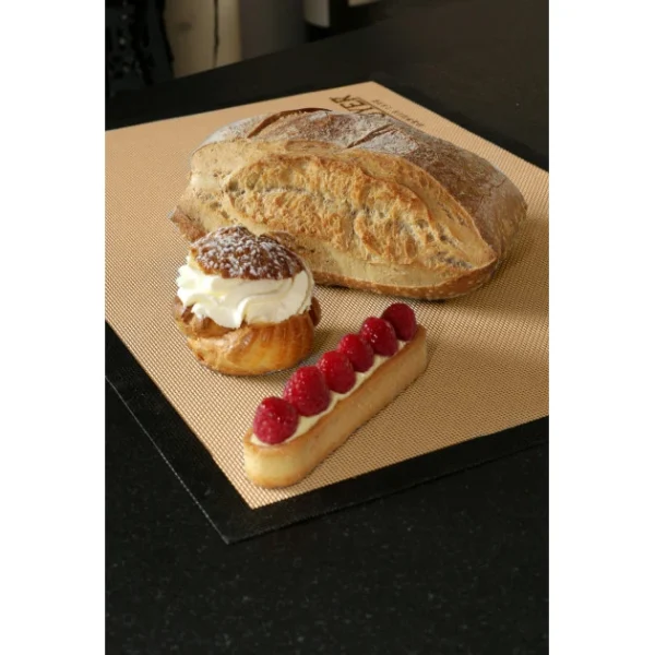 Nouvelle tendance Toile De Cuisson Silicone Spéciale Pain 40 X 30 Cm AIRMAT De Buyer 6