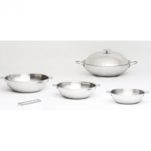 De super promotions disponibles Wok Casteline Ø 28 Cm Manche Amovible Inox Cristel 13