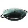 Wok en Fonte 37 cm Noir Staub Retour gratuit en magasin. 5