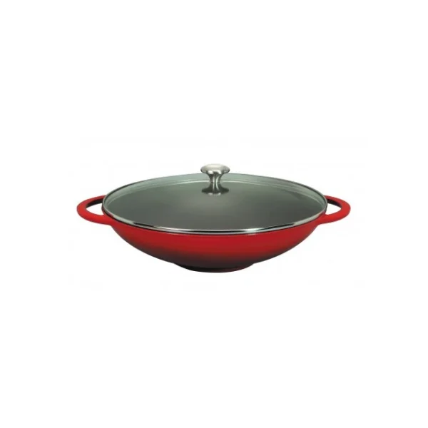 Wok En Fonte 37 Cm Rubis Chasseur marque moins cher 1