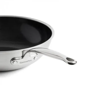 Wok Inox Ø 30 cm PREMIERE GreenPan Retour Facile et Gratuit 11