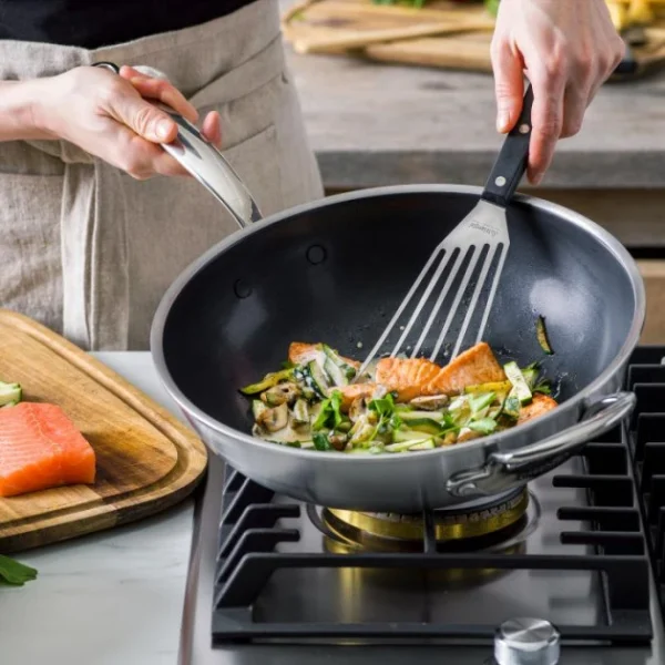 Wok Inox Ø 30 cm PREMIERE GreenPan Retour Facile et Gratuit 6
