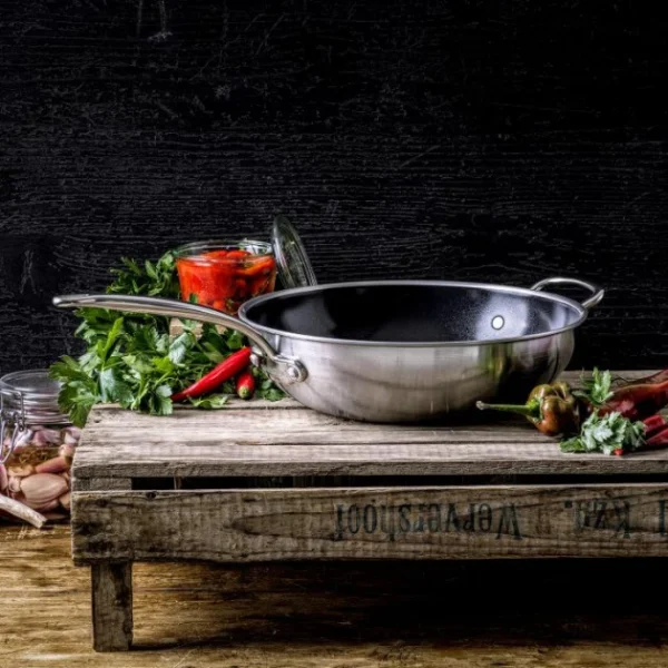 Wok Inox Ø 30 cm PREMIERE GreenPan Retour Facile et Gratuit 7